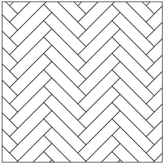 PARKET RIBJA KOST in CHEVRON