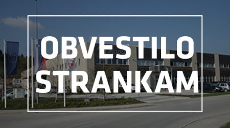 Obvestilo strankam
