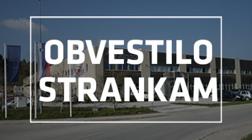 Obvestilo strankam