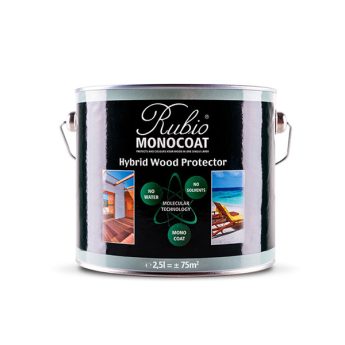OLJE HYBRID WOOD PROTECTOR E010 BLACK 2,5 L