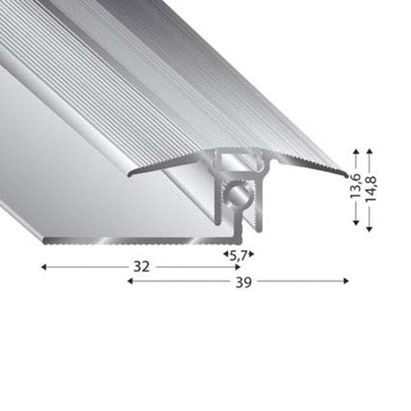 PROFIL PRE TRIO GRIP 10-18 MM 90 CM P PROFIL PRE TRIO GRIP 10-18 MM 90 CM P
