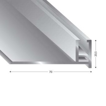 PROFIL BAZA DUO GRIP 10-15 MM 270 CM