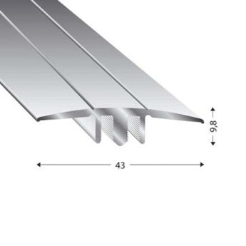 PROFIL PRE DUO GRIP 43 MM 6-22 MM 90 CM JES