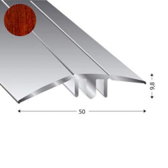 PROFIL NIV DUO GRIP 50 MM 90 CM MERBAU PROFIL NIV DUO GRIP 50 MM 90 CM MERBAU