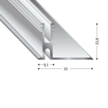 PROFIL BAZA DUO GRIP 17-22 MM 90 CM