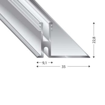 PROFIL BAZA DUO GRIP 17-22 MM 270 CM
