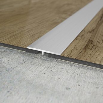 PROFIL PREHODNI UL25X2 ALU SILVER EV1 AD VINYL