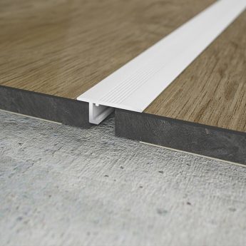 PROFIL PREHODNI UL20X5 ALU WHITE RAL 9016