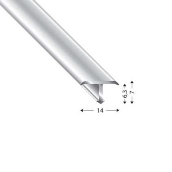 PROFIL PREH FLEXIBILNI 14 MM 270 CM Z PROFIL PREH FLEXIBILNI 14 MM 270 CM Z