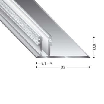 PROFIL BAZA DUO GRIP 10-15 MM 90 CM
