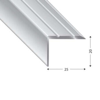 PROFIL STOP 25X20 MM SAMOLEPILNI 90 CM OREH