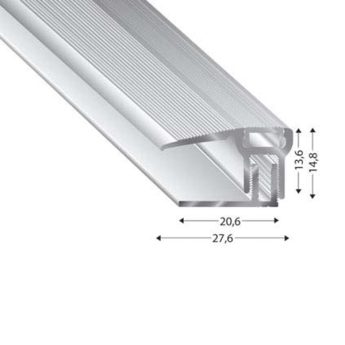 PROFIL ZAK TRIO GRIP 8-15 MM 90 CM P PROFIL ZAK TRIO GRIP 8-15 MM 90 CM P