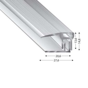 PROFIL ZAK TRIO GRIP 8-15 MM 90 CM Z PROFIL ZAK TRIO GRIP 8-15 MM 90 CM Z